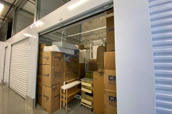 Orlando, Fl/usa-3/14/20: An Interior Of A Storage Space Unit Dis